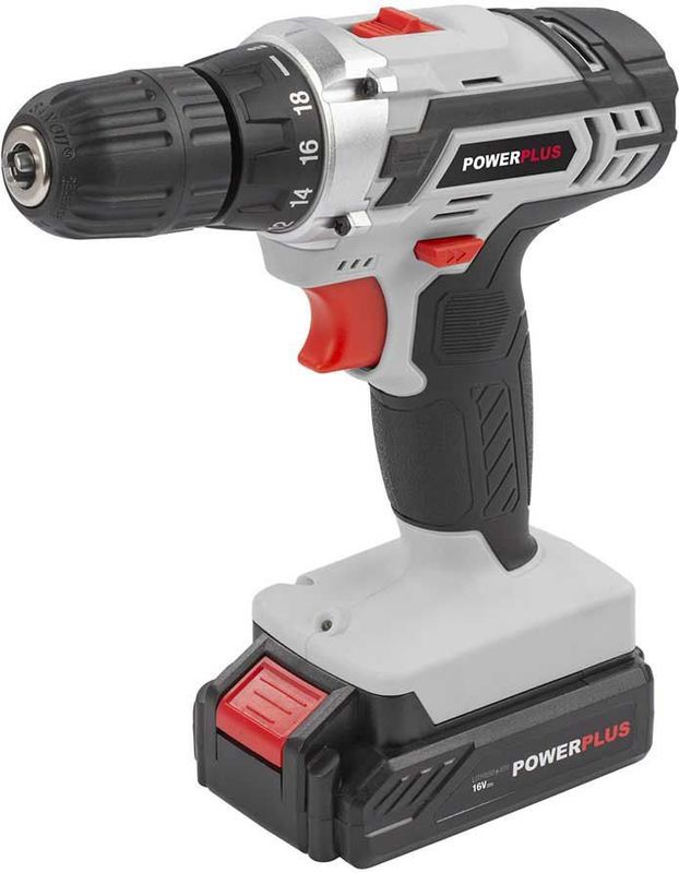 Powerplus POWC1061 Accu boormachine - 16V - Incl. 1 x 1,3Ah Accu en lader