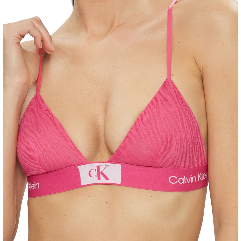 Calvin Klein Jeans Soutien-Gorge Rose Femme Calvin Klein Jeans Unlined