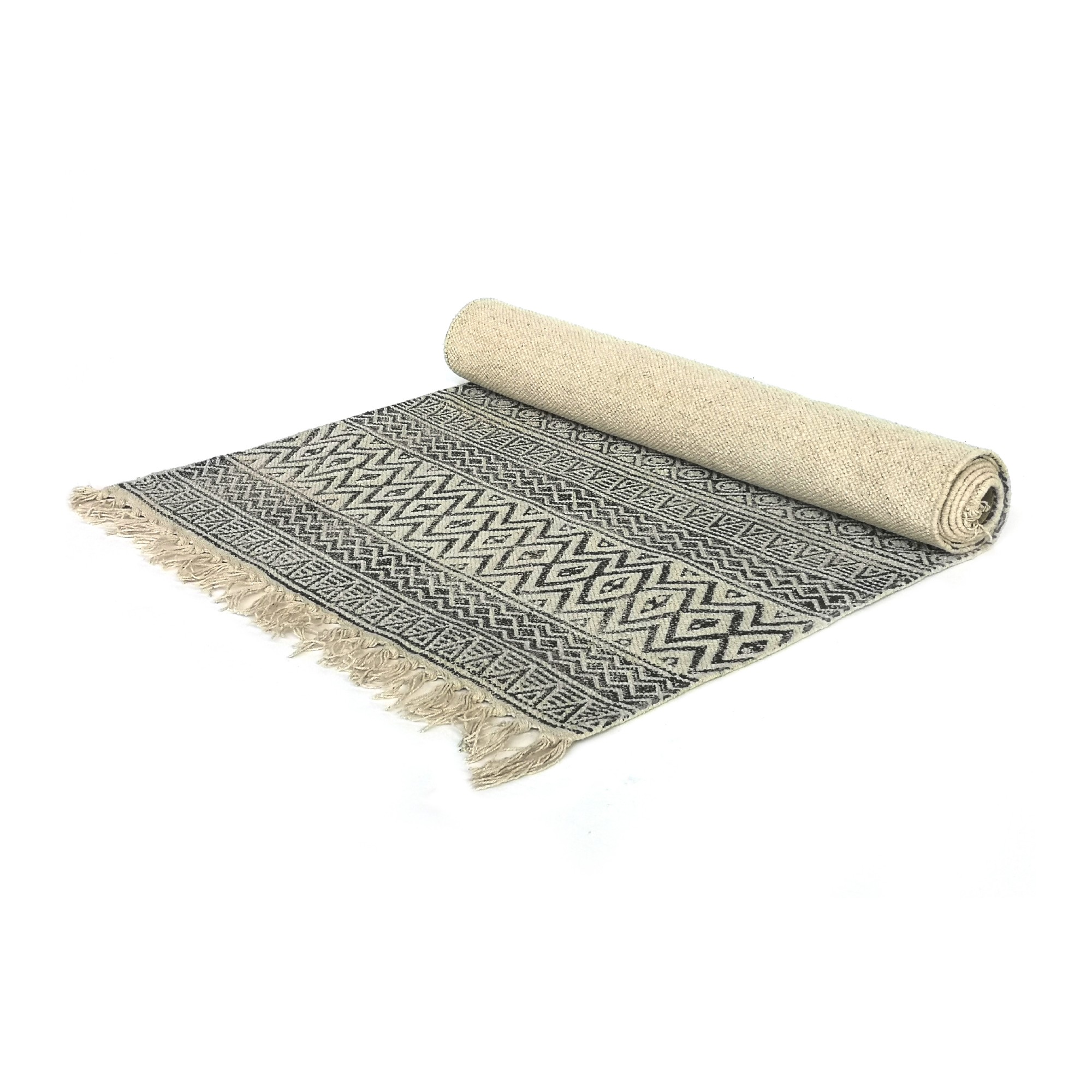 Läufer 'Belur', handbedruckt, T 180 cm, B 60 cm von fischer's lagerhaus