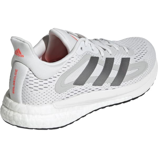 Chaussure running ADIDAS SOLAR GLIDE 4 W CRYSTAL CRYSTAL WHITE/HALO SILVER/SOLAR RED