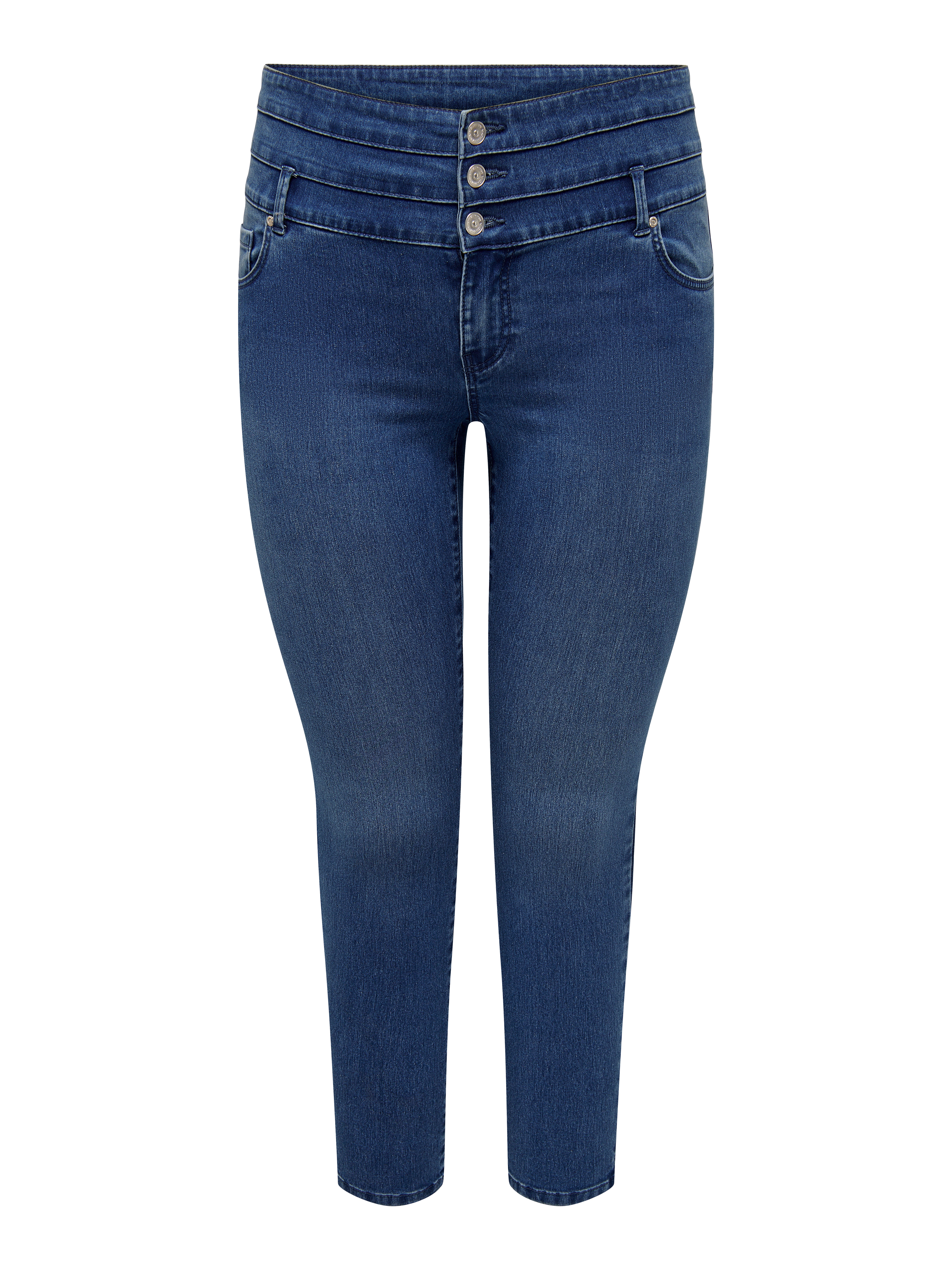 CARAUGUSTA Hohe Taille Skinny Fit Jeans Medium Blue Denim