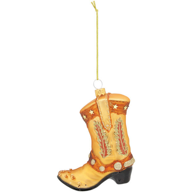 Blokker Funbal - Cowboy laars - Bruin/Goud