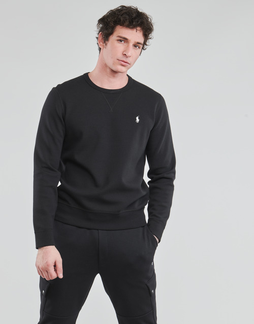 Polo Ralph Lauren - SWEATSHIRT COL ROND EN JOGGING DOUBLE KNIT TECH LOGO PONY PLAYER Negro