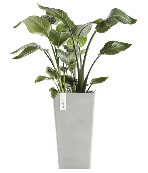 Ecopots Kunststoff-Topf Rotterdam Hoch,