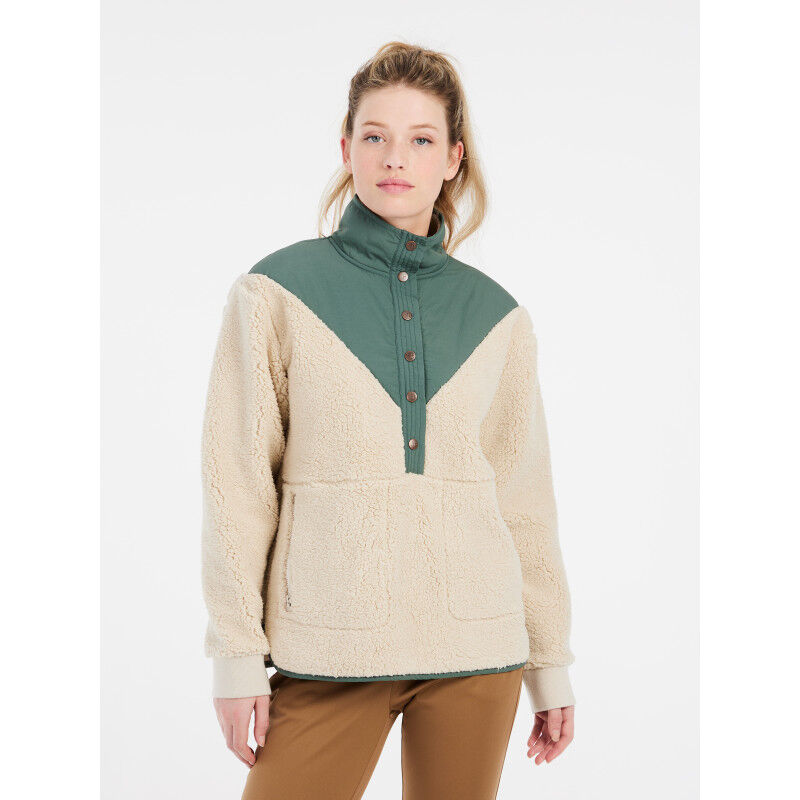 Prtcyber Outdoor 1/4 Button Top - Polaire femme