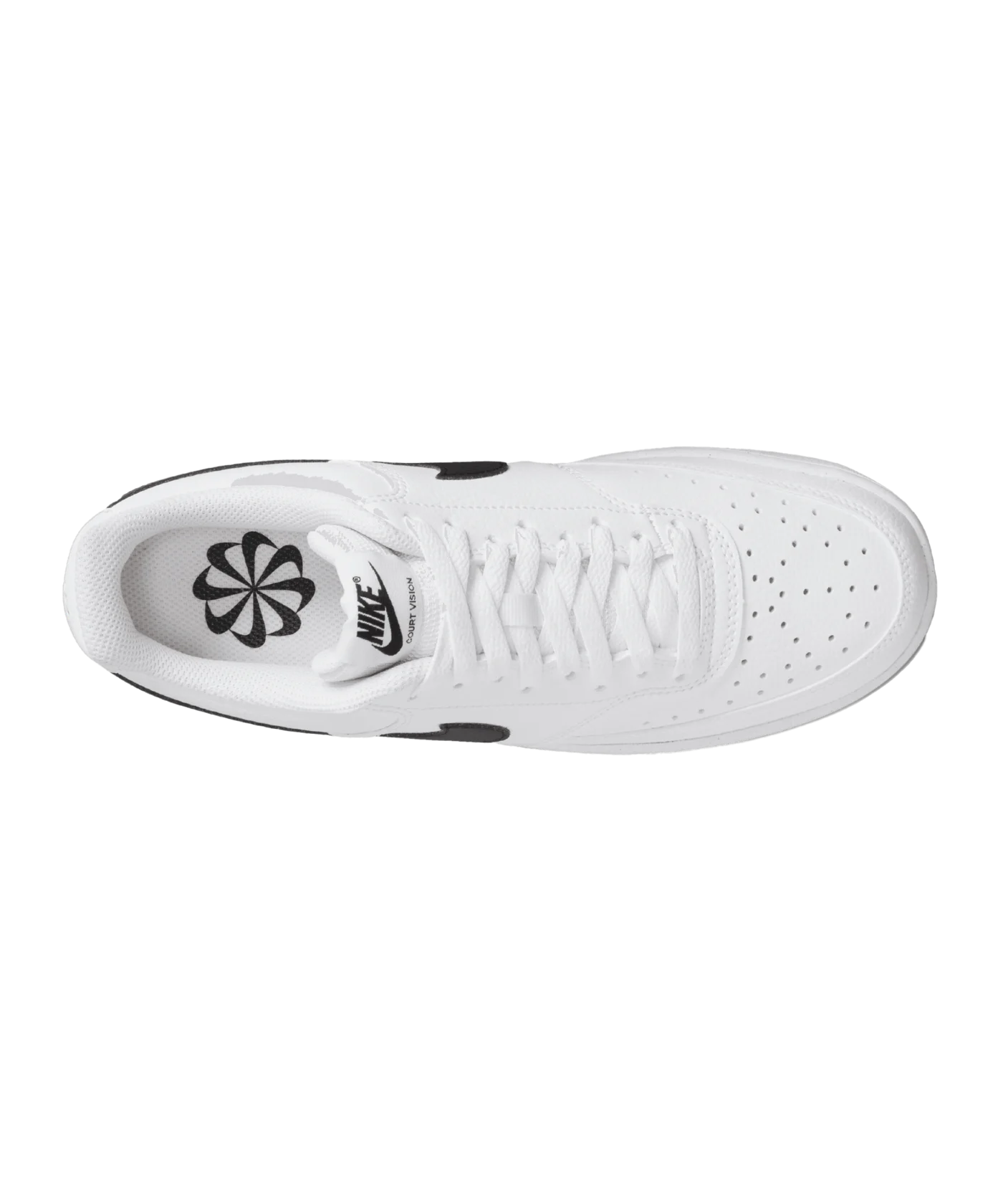 Nike Court Vision Low BE Damen Weiss Schwarz F101