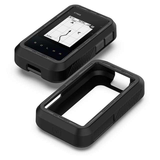 Blødt silikonetui til Garmin eTrex Solar Sort