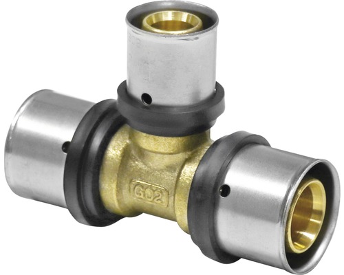 veporit. Persfitting T-stuk Connect TH en U-profiel 26x20x26 mm voor composietbuis