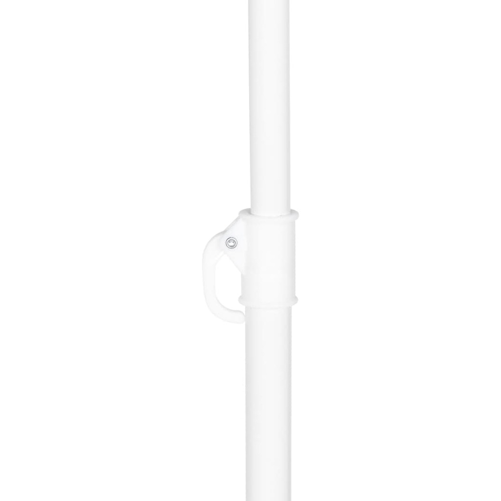 Parasol de plage avec parois latérales 215 cm anthracite