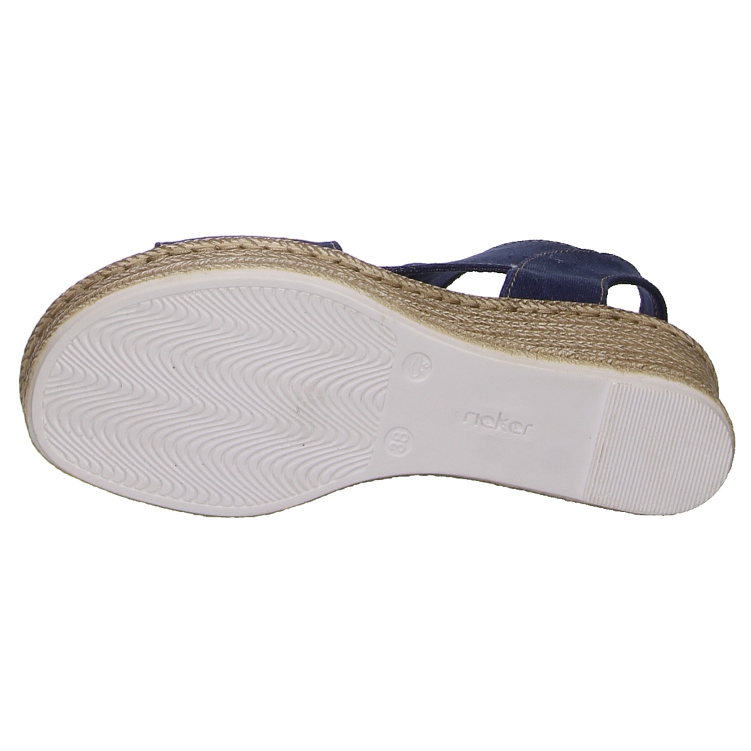 Rieker Sandaletten jeans blau