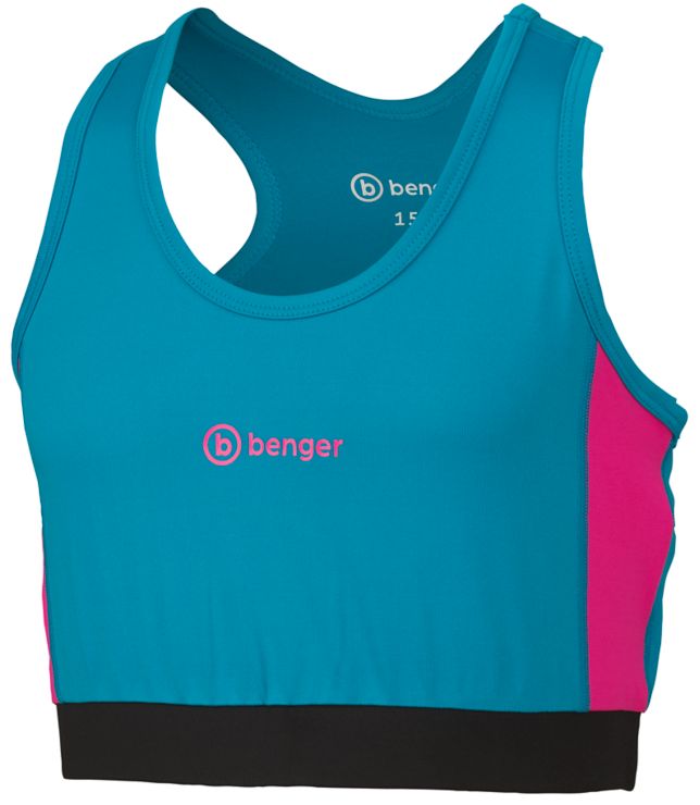 BengerFITNESS BRA TOP - blau