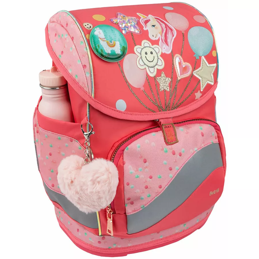 Belmil Schulranzen Premium Smarty Plus Set 5-teilig Rose Quartz