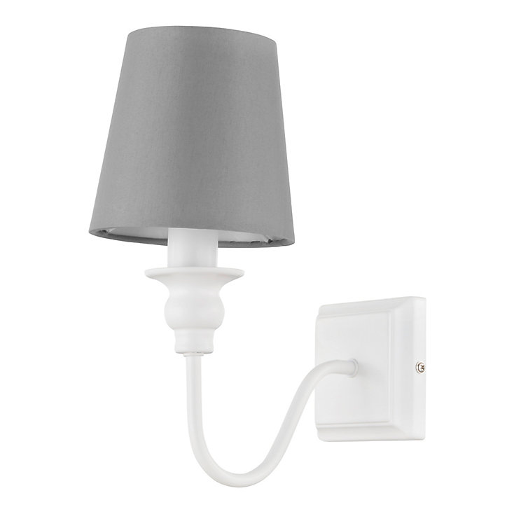 Applique murale Tulou E14 IP20 gris et blanc