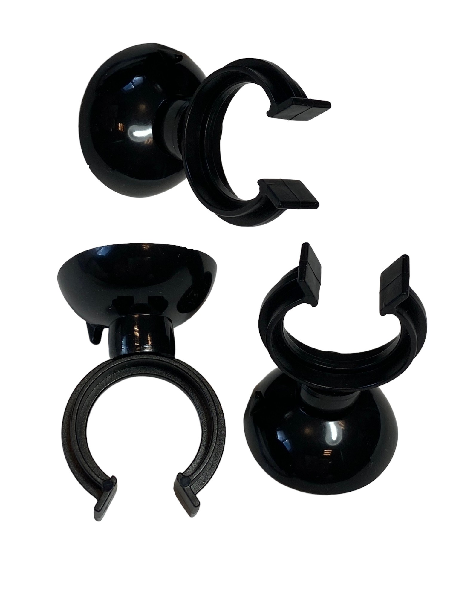 HS Aqua Clipzuiger 4-6 MM 3 ST. Zwart | Toebehoren