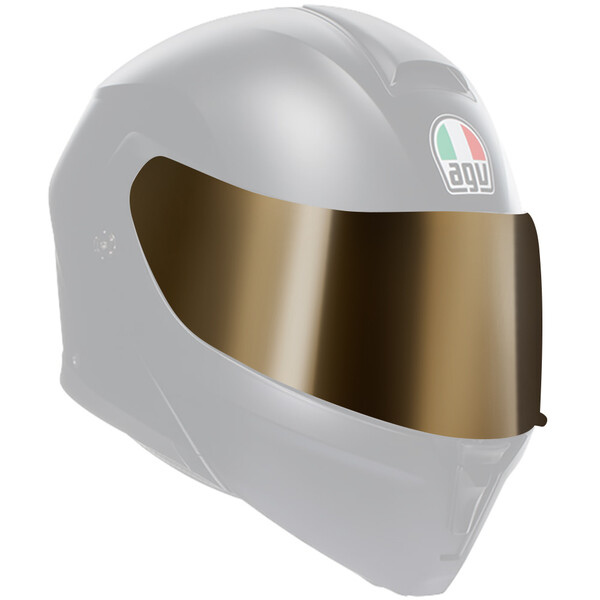 AGV - Ecran Streetmodular Iridium / Or