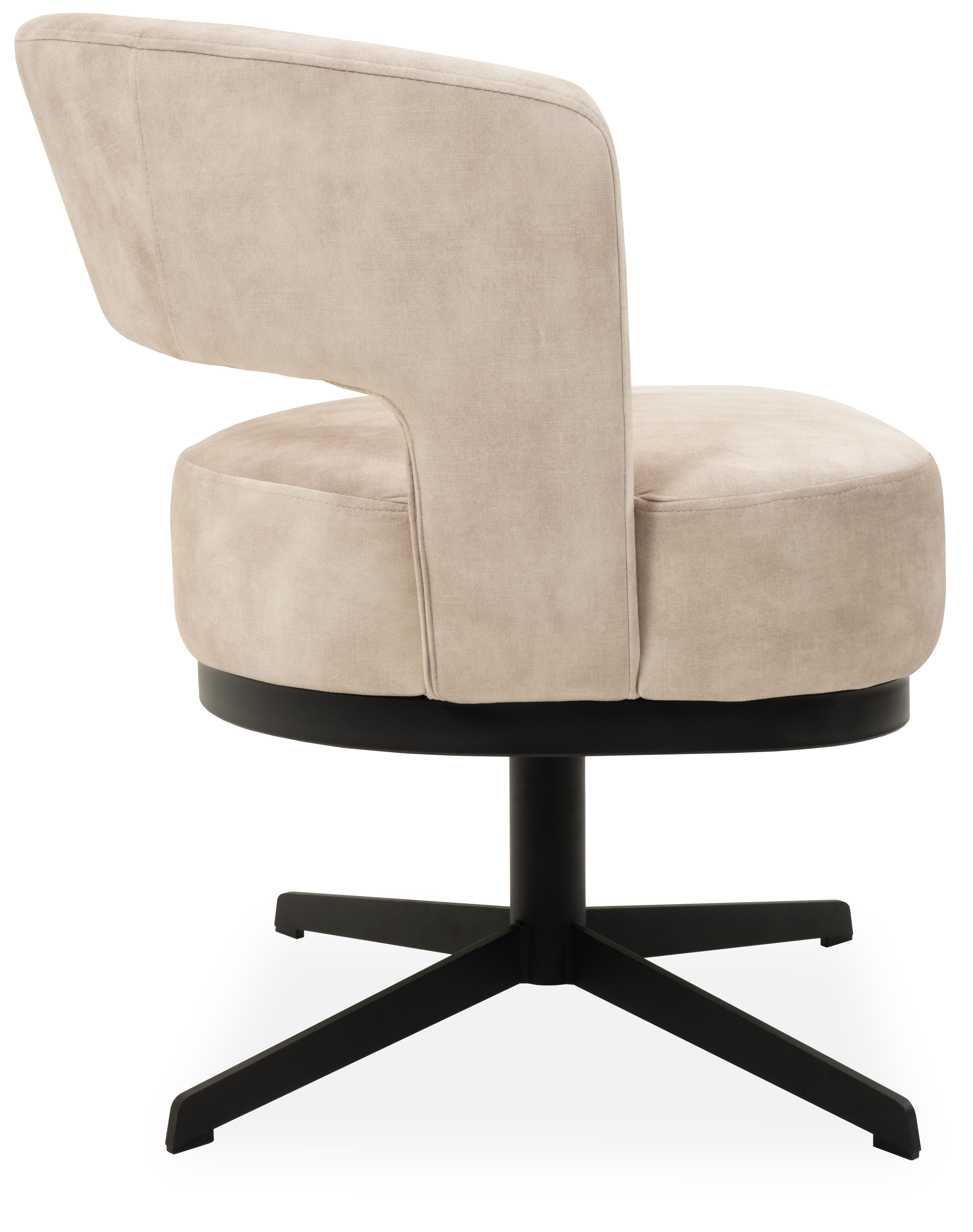 Eetkamerstoel Velvet Beige Verto B67 x D67 x H80.5 cm