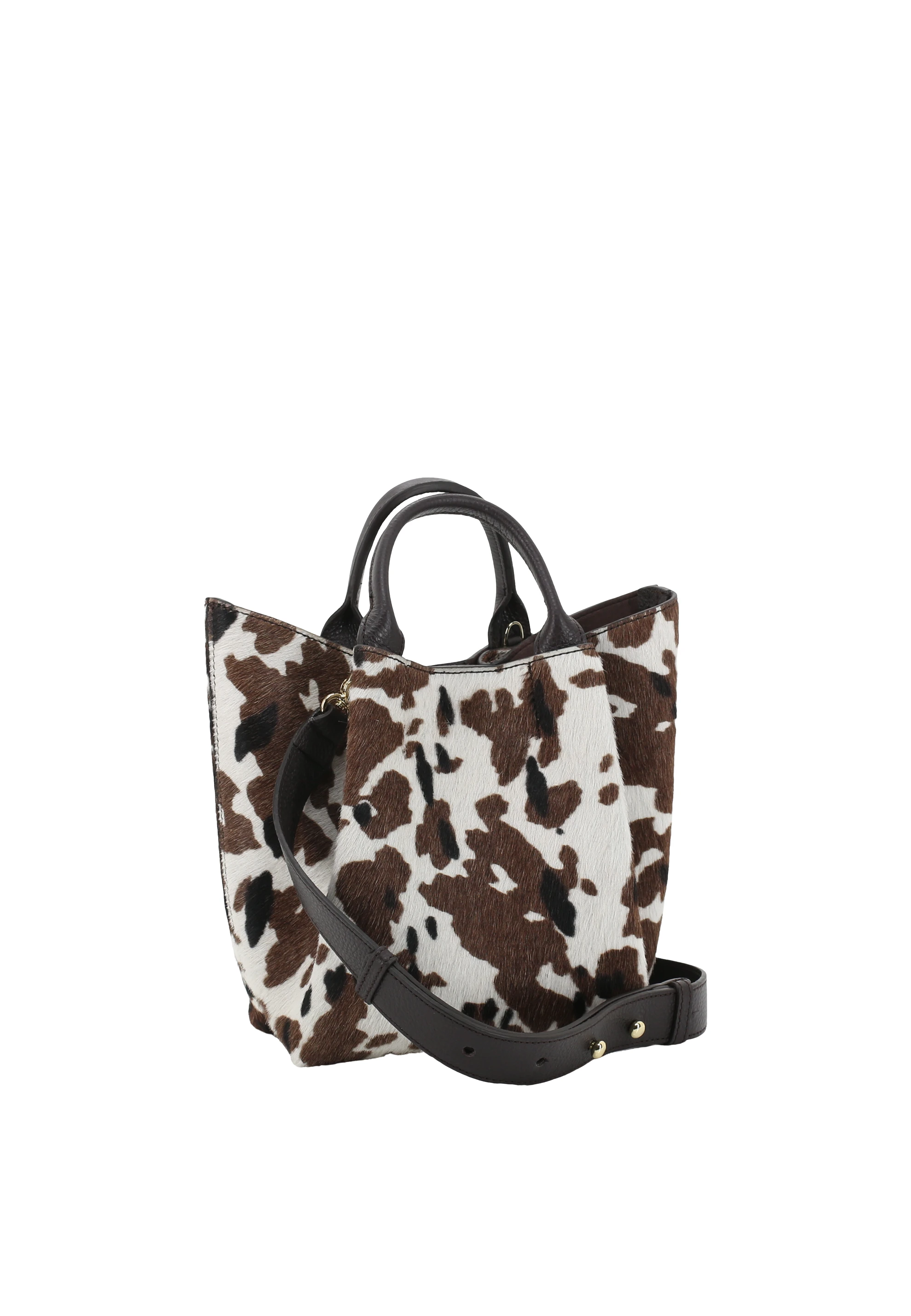 Shopper ESSENTIAL small Leather Animal Print Standard