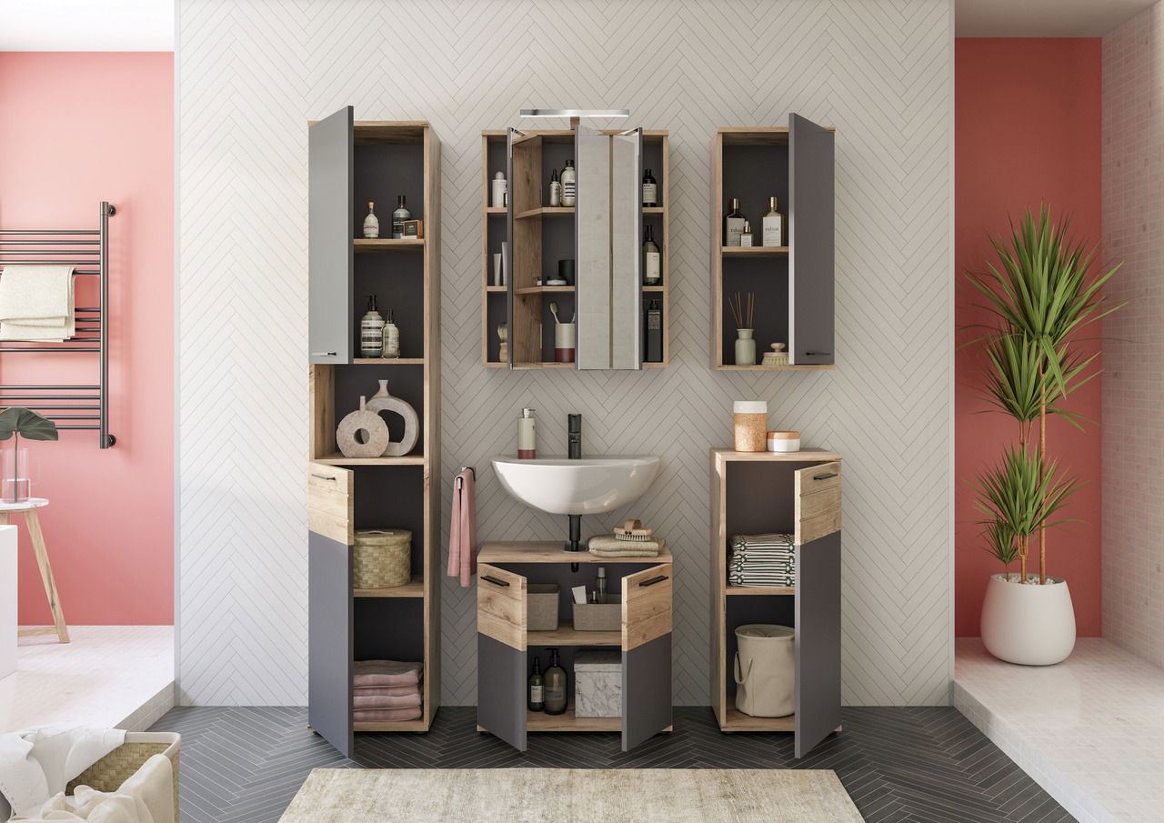 MID.YOU Hochschrank MASON