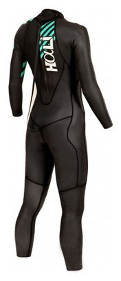 Combinaison Néoprène Femme Mako Hali Noir Bleu