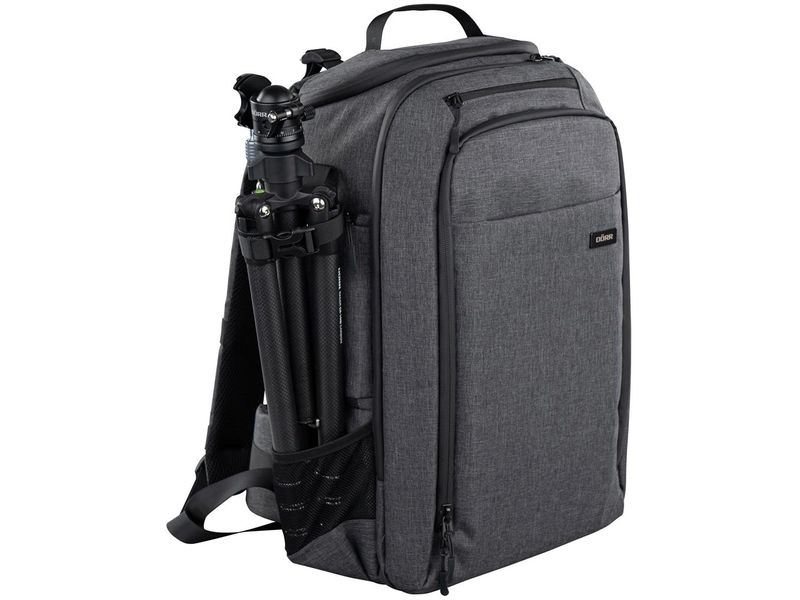 Dörr Fotorucksack Prag Pro Grau Rucksack mit Platz für DSLR und Zubehör