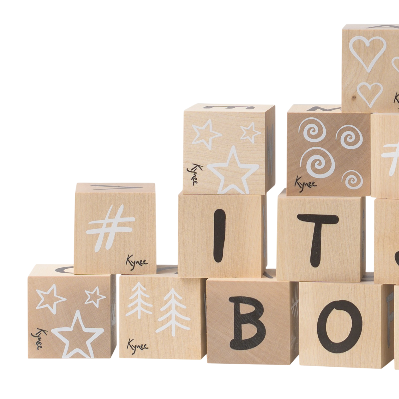 Deko-Würfel Buchstaben