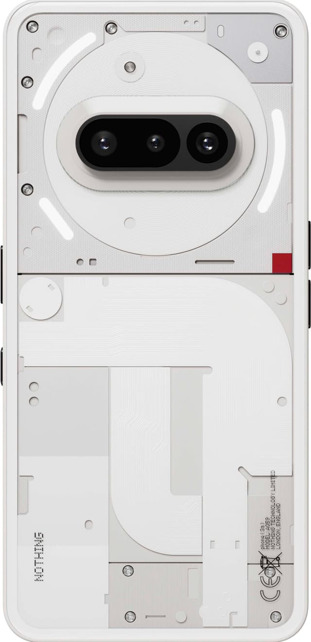 Nothing Phone (3a) 5G smartphone 8/128GB (hvid)