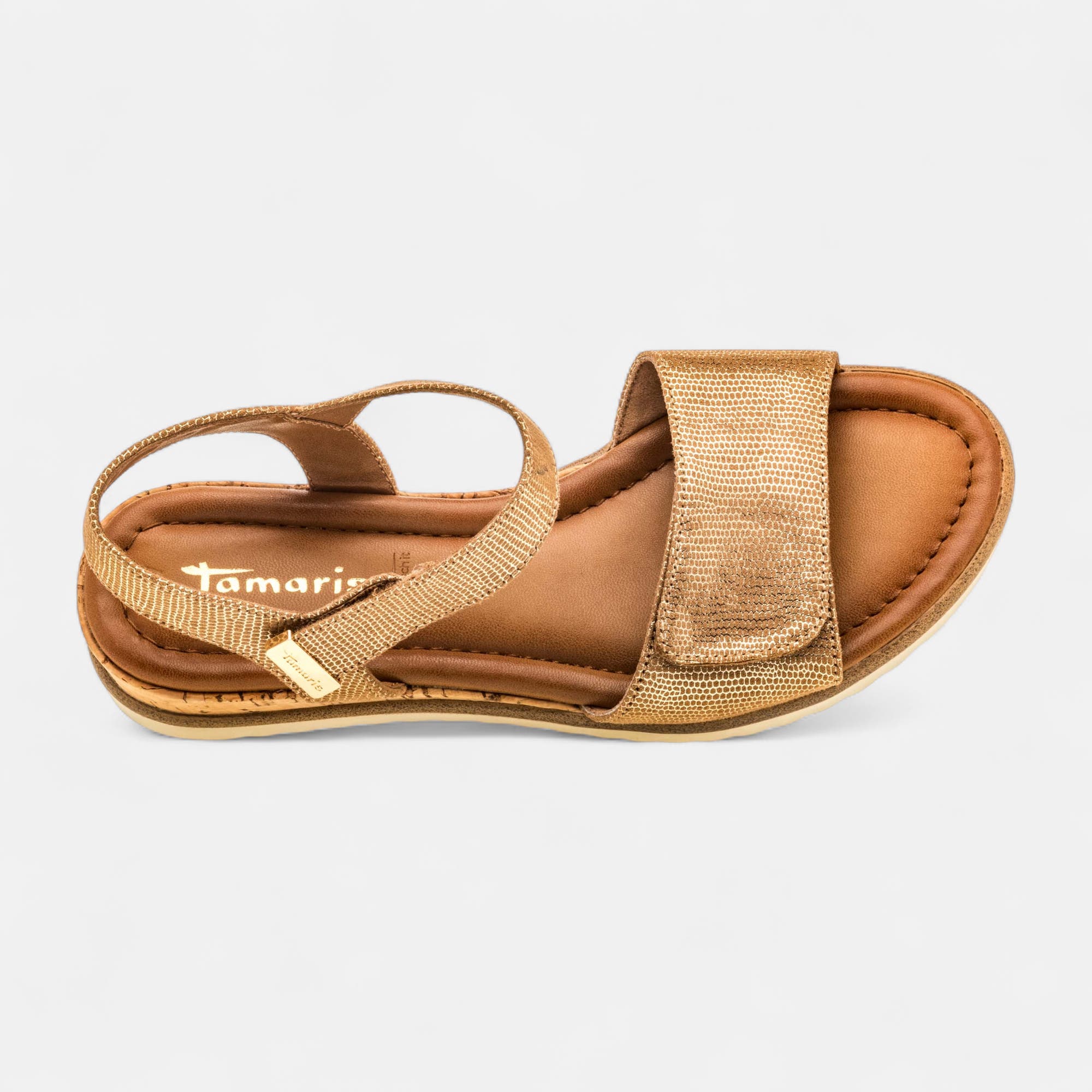 Sandales Femme bronze