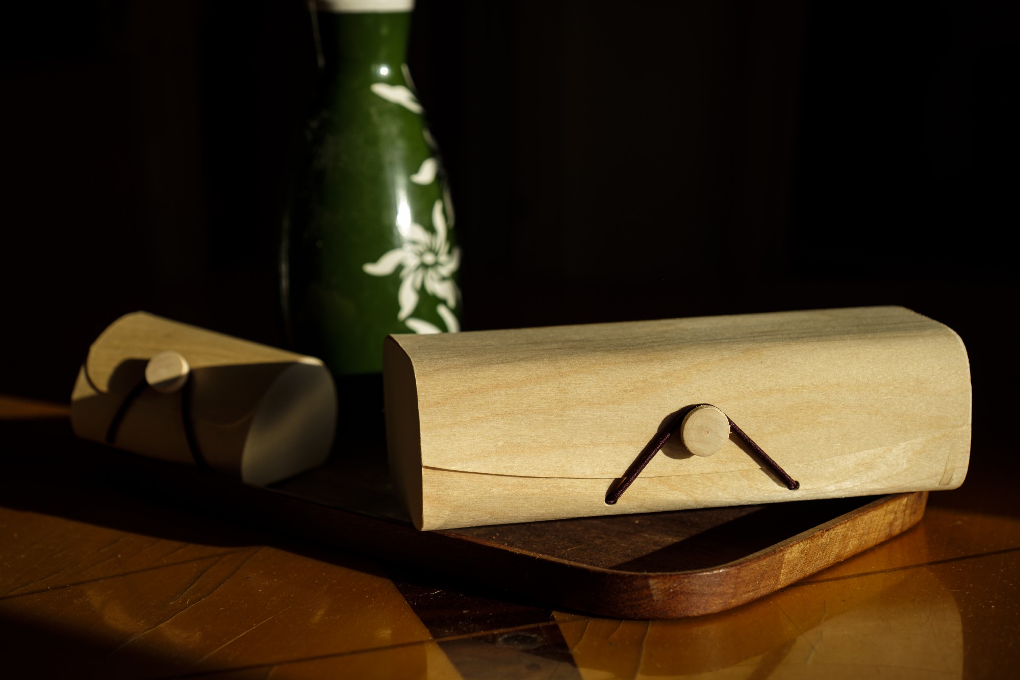 Box 'Sema', Birkenholzfurnier, B 18 cm, H 5 cm, T 8 cm von fischer's lagerhaus