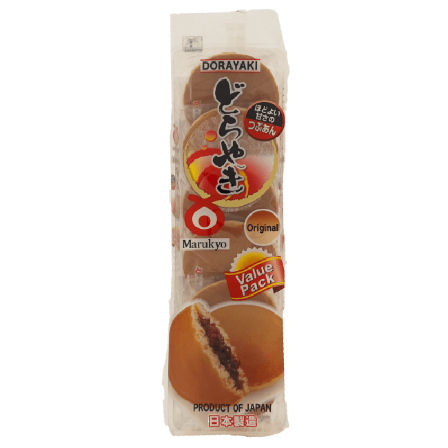 Marukyo Japanse Pannenkoek met met Azuki Bonenpasta 6st 320g