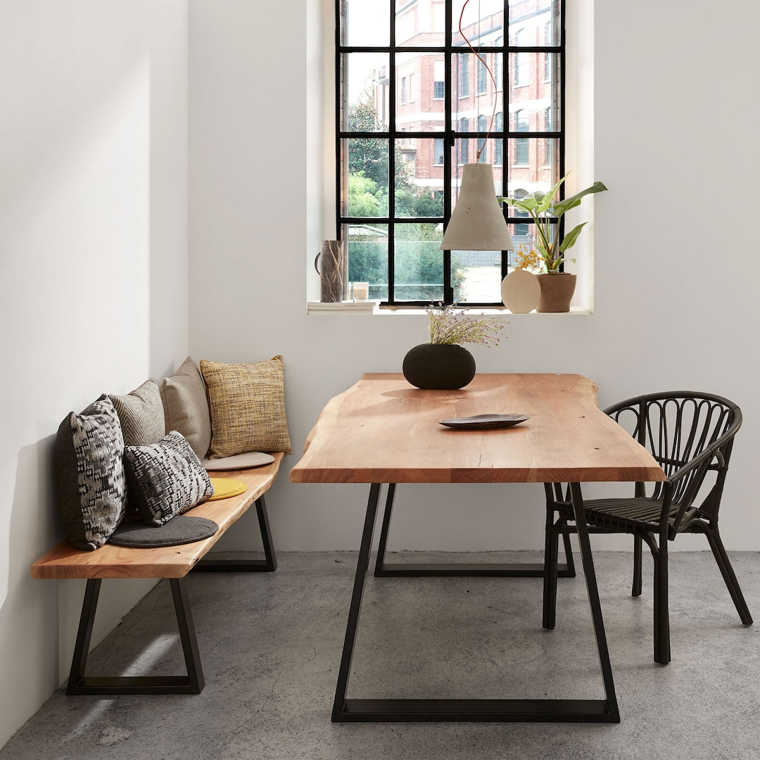 Kave Home Esstisch ALAIA 220 x 100 cm Akazie massiv