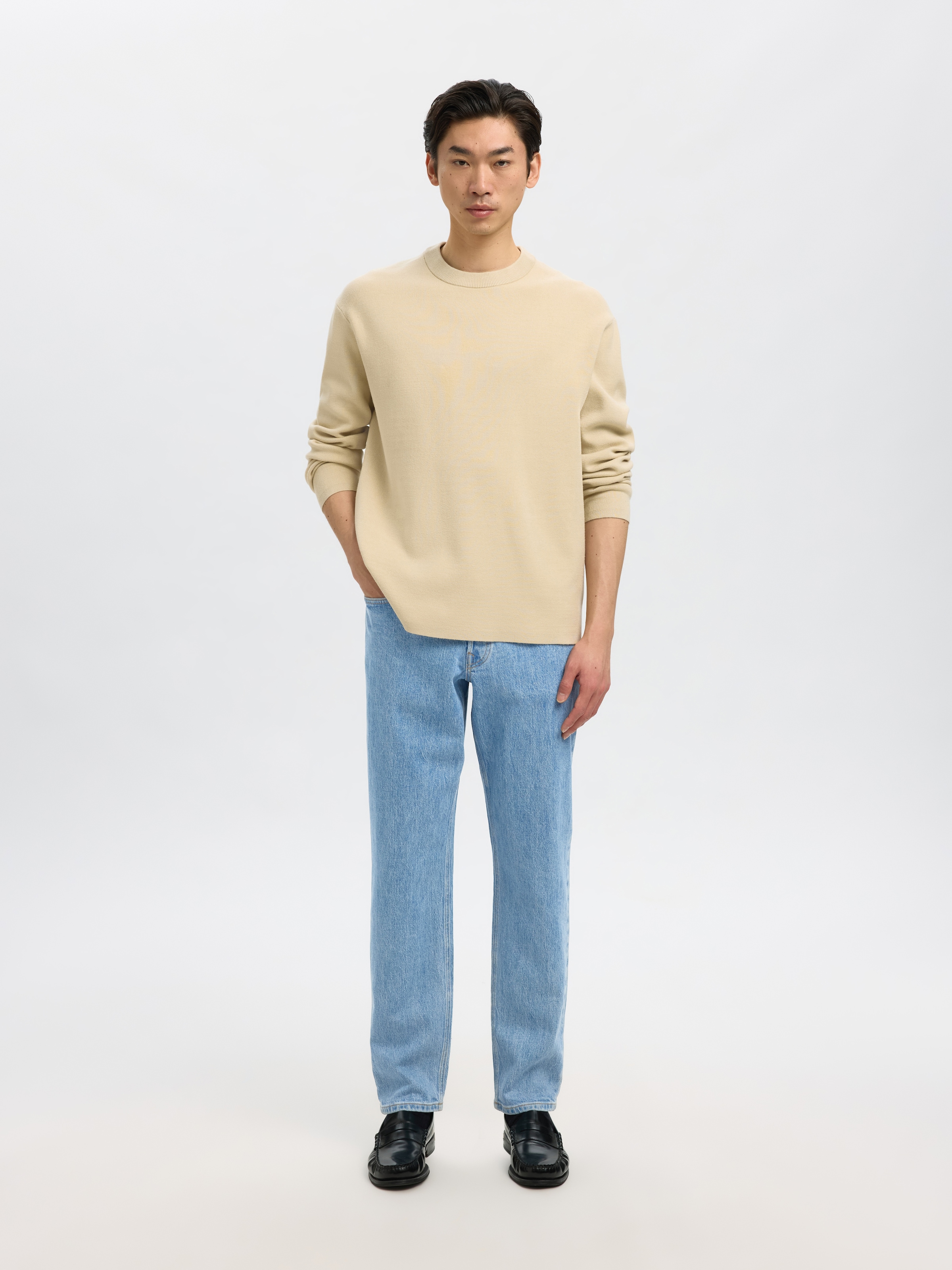 SELECTED HOMME 5-Pocket-Jeans »SLH190-REG TAPERED BEN KORI JEANS NOOS«