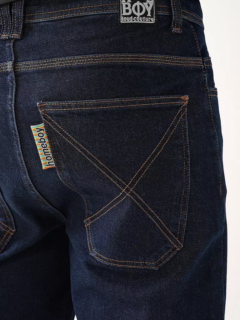 HOMEBOY Jeans Baggy Fit X-Tra dunkelblau