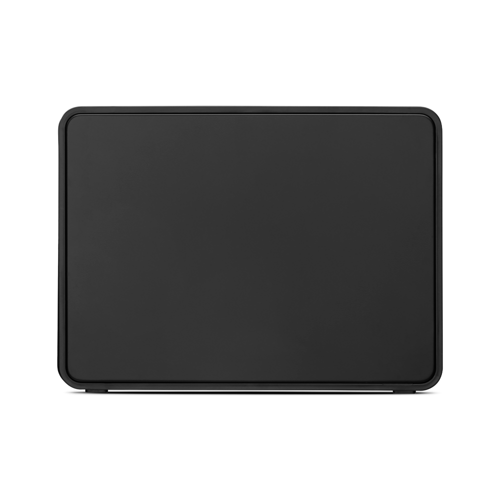 Broodtrommel met klepdeksel - Matt Black