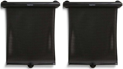 Beemoo Roller Shade Solbeskyttelser, Svart