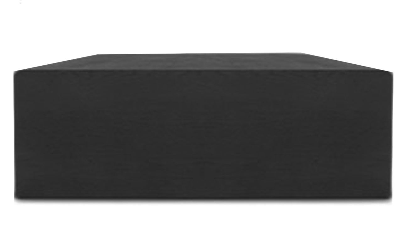 Salontafel zwart Felix B100 x D100 x H40 cm