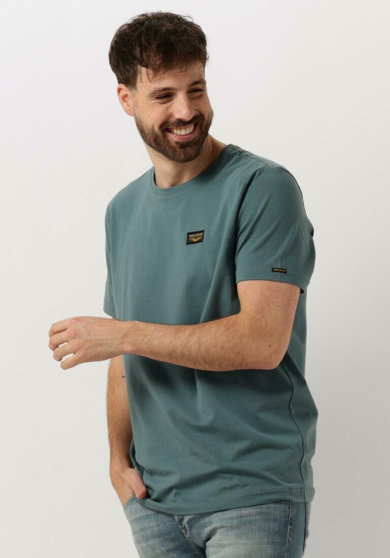PME LEGEND groene pme legend t-shirt short sleeve r-neck guyver tee
