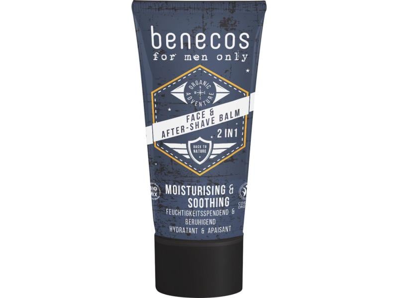 Benecos Face & After-Shave Balm 50 ml After-Shave-Pflege
