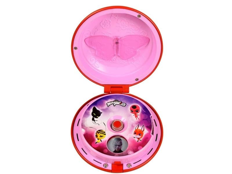 BANDAI Miraculous – Ladybug Jo-Jo Kommunikator -DE- Spielzeug mit Sound- und Lichteffekten