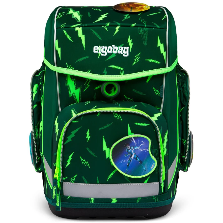 Ergobag Cubo Lumi - Schulranzen Set 5tlg. Modell 2024 Bärtastisch