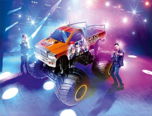 Rc Monster Truck Ram 3500 - Fjernstyret - Ehrlich Brothers - Revell Control - 24580