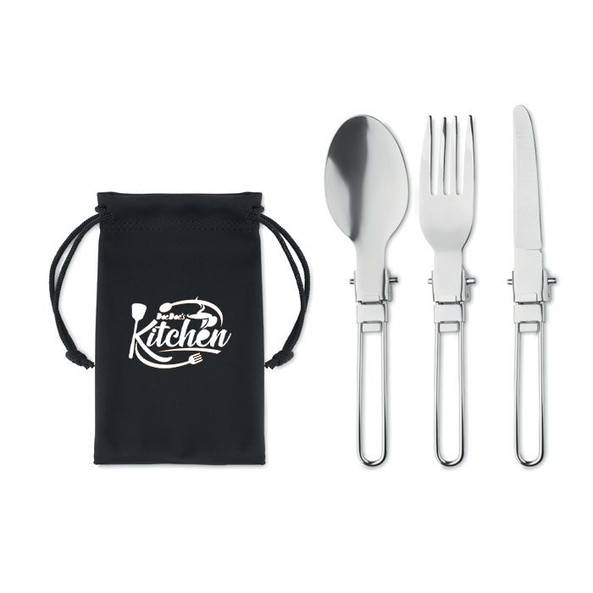 GiftRetail MO6359 - STAPI SET Set de 3 couverts de camping