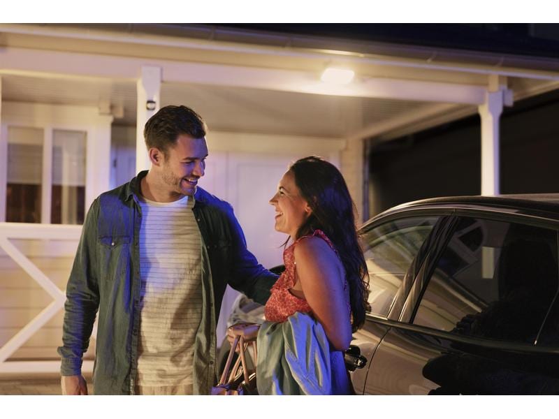 Philips Hue Aussenstrahler White Outdoor Welcome Flutlicht Flutlicht