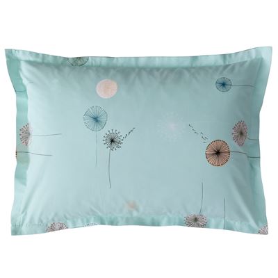 Linge de lit à fleurs stylisées - BECQUET CRÉATION