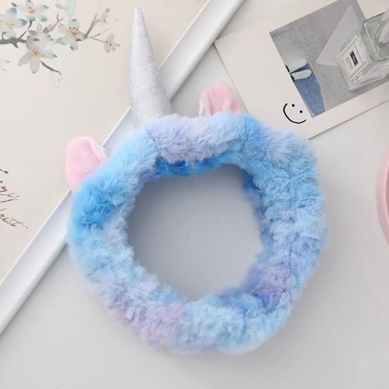 Coolkiss - Unicorn Chenille Gezichtsreiniger Hoofdband