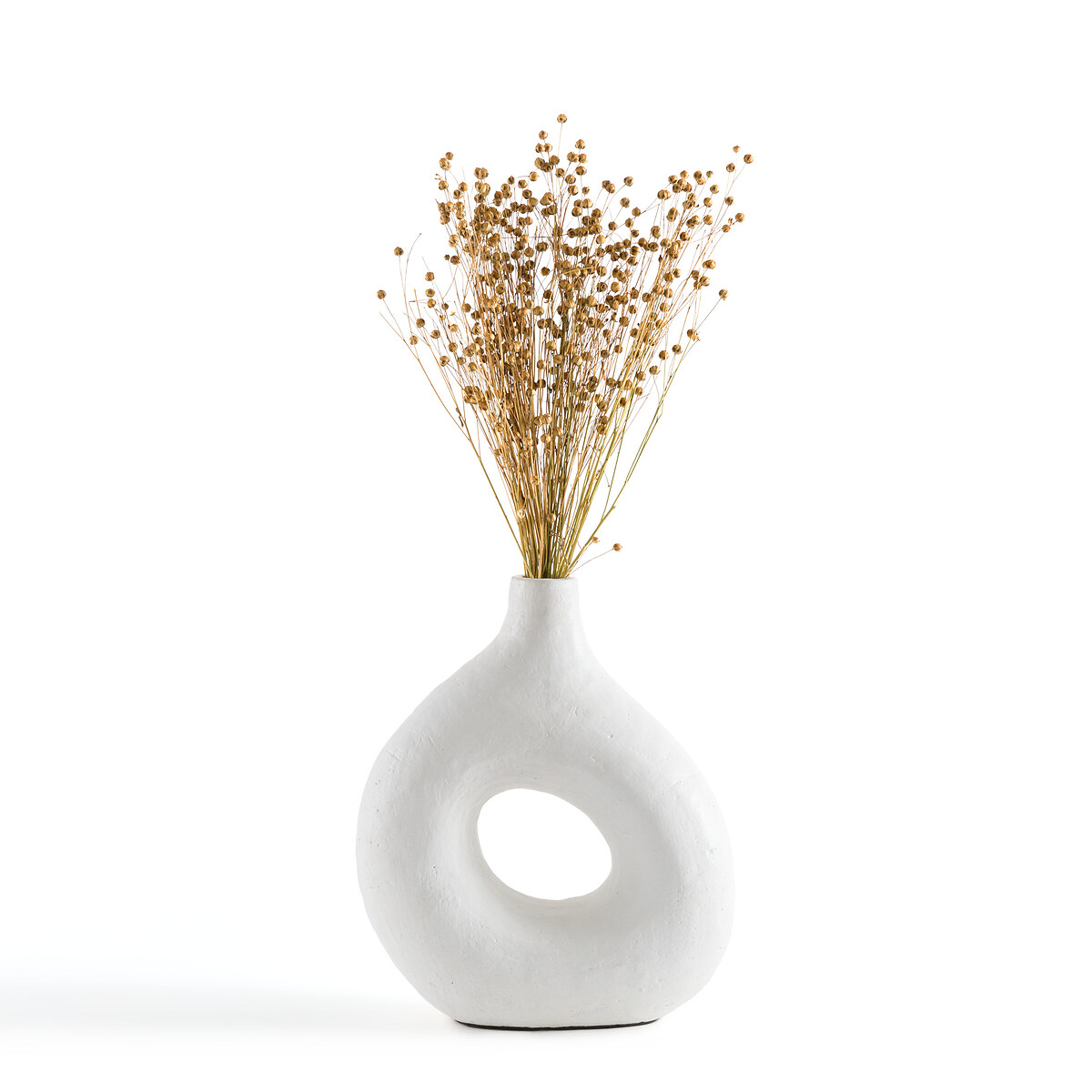 LA REDOUTE INTERIEURS<br>Vaso decorativo de cerâmica Alt.33,5 cm, Kuro