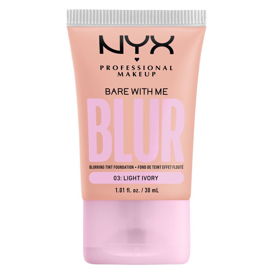 NYX Professional Makeup Bare With Me Blur Tint Foundation 03 Light Ivory 30ml