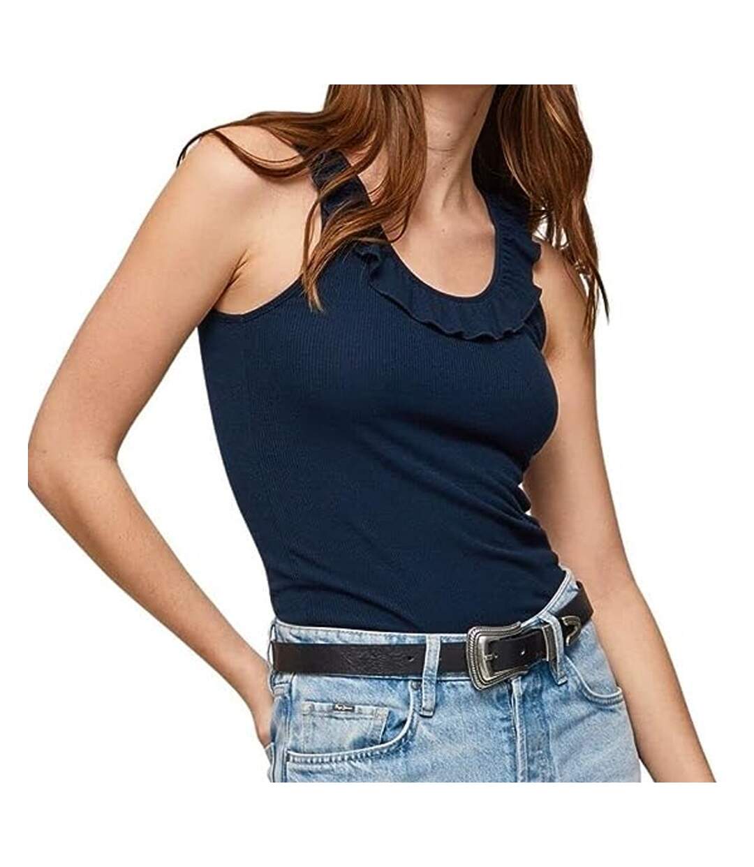 Débardeur Marine Femme Pepe jeans Dorina