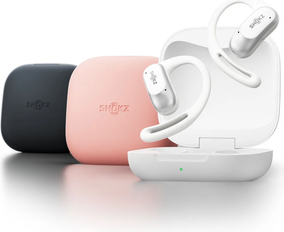 Shokz OpenFit Air Blanc Écouteurs True Wireless