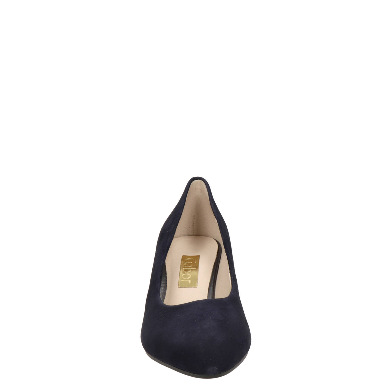 Gabor suède pumps donkerblauw
