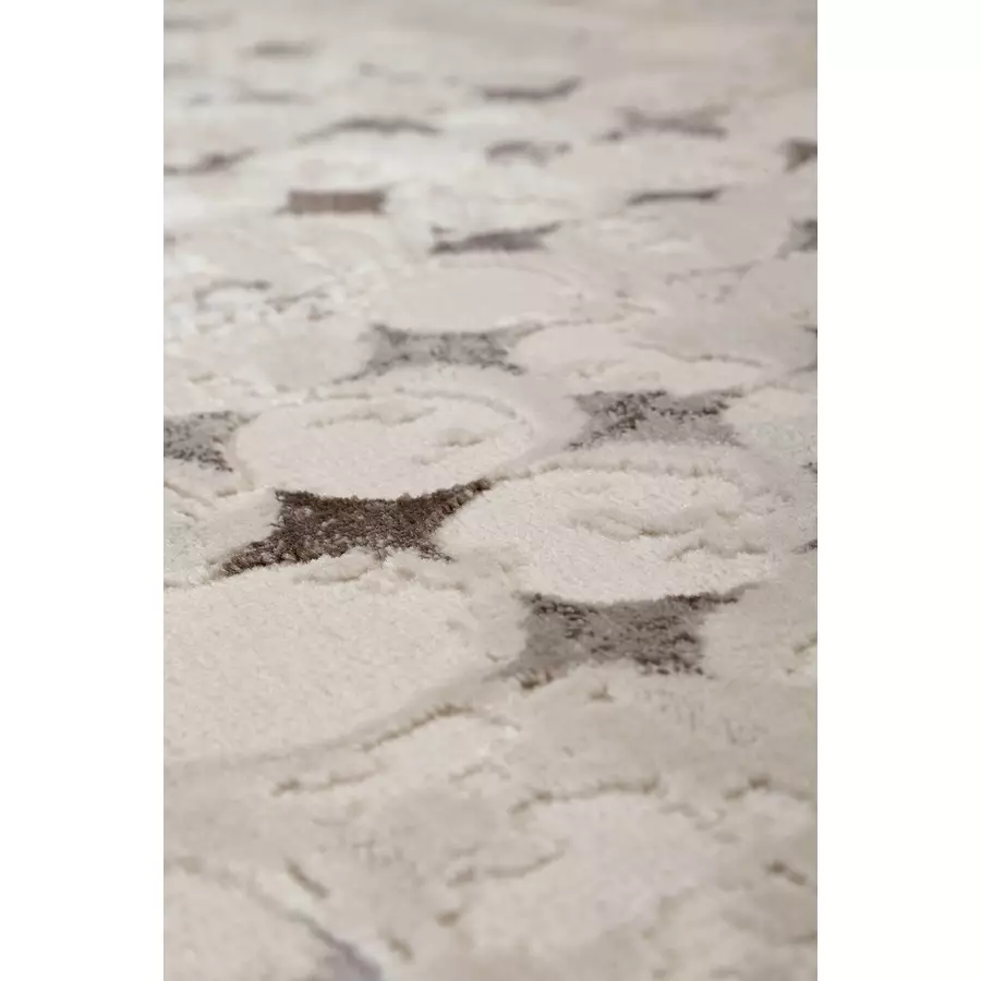 Esprit Kurzflorteppich Velvet spots braun